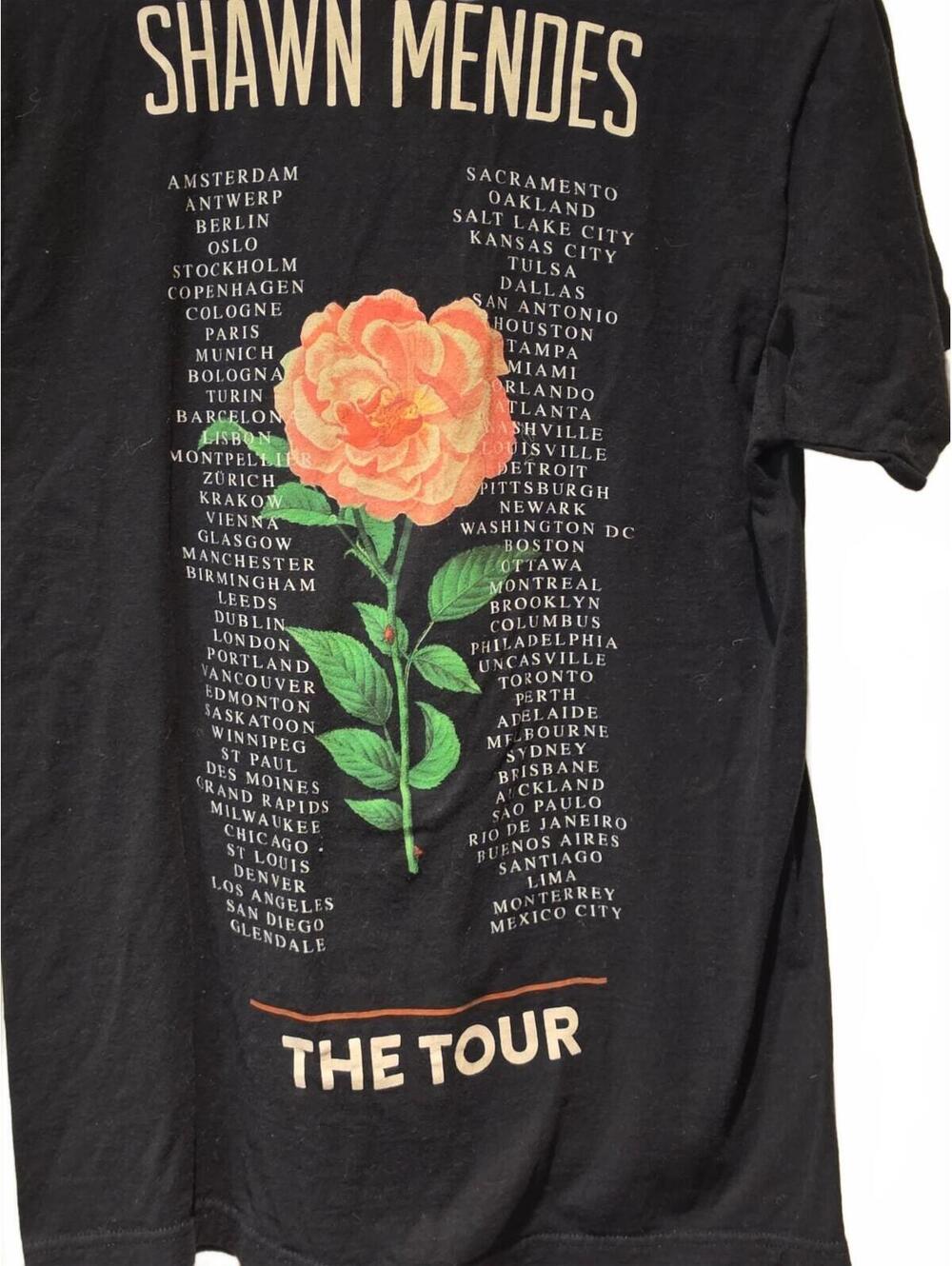 Shawn Mendes The Tour 2019 T-Shirt Size Medium - Picture 5 of 5